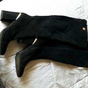Tommy Hilfiger Over the Knee Suede Boots